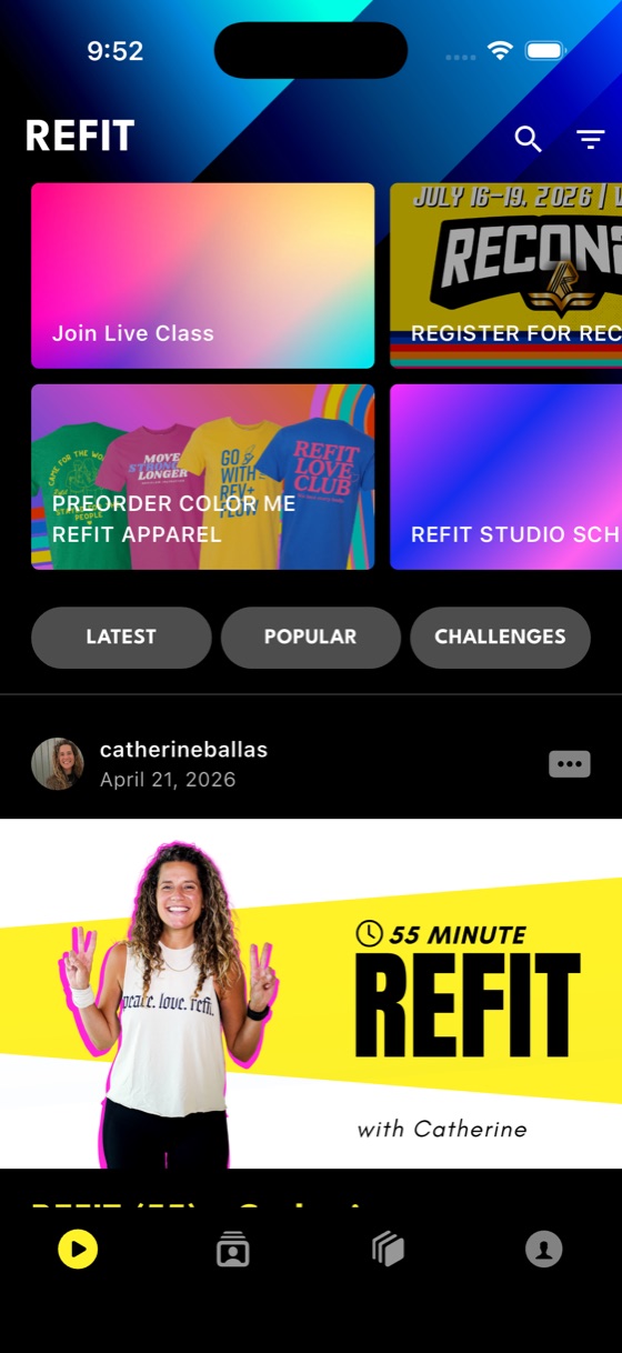 REFIT mobile app